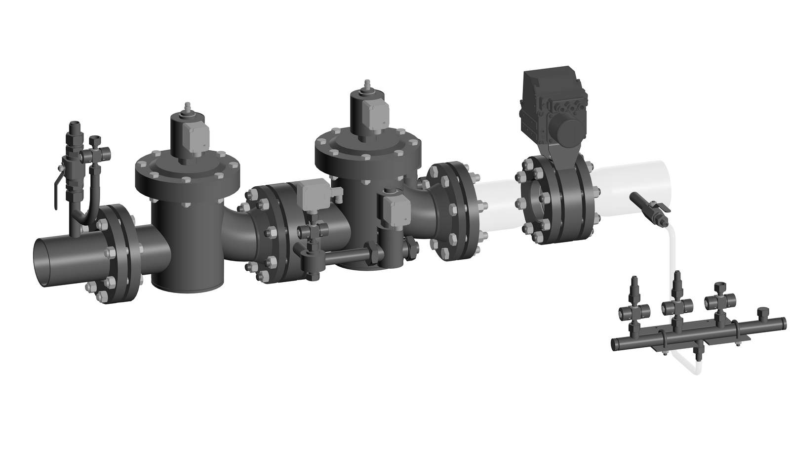 Блок клапанов газовых АМАКС-БГ1Э